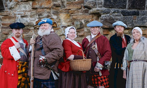 Historic Characters at Urquhart Castle